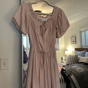 Cute satin dress